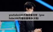 youtube100万播放量分析（youtube100万播放量赚多少钱）