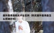 国外服务器购买平台官网（购买国外服务器怎么搭建环境）