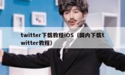 twitter下载教程iOS（国内下载twitter教程）
