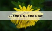 ins点赞最多（ins点赞最多 梅西）