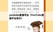 youtube直播平台（YouTube直播平台简介）