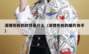 清理死粉的软件是什么（清理死粉的图片快手）