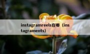 instagramreels在哪（instagraments）