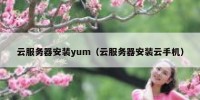 云服务器安装yum（云服务器安装云手机）