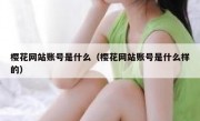樱花网站账号是什么（樱花网站账号是什么样的）