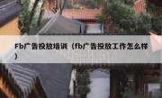 Fb广告投放培训（fb广告投放工作怎么样）