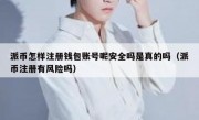 派币怎样注册钱包账号呢安全吗是真的吗（派币注册有风险吗）