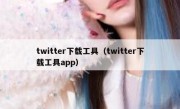 twitter下载工具（twitter下载工具app）