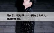 国内怎么玩儿tiktok（国内怎么玩儿pokemon go）