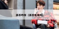 派币咋样（派币有用吗）