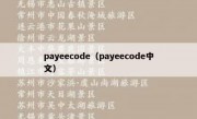 payeecode（payeecode中文）