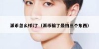 派币怎么样l了（派币骗了最怕三个东西）