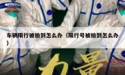 车辆限行被拍到怎么办（限行号被拍到怎么办）