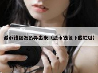 派币钱包怎么弄出来（派币钱包下载地址）