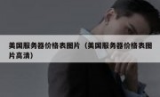美国服务器价格表图片（美国服务器价格表图片高清）