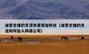 油管主播的生活快速增加粉丝（油管主播的生活如何加入网络公司）