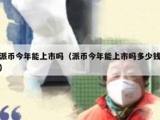 派币今年能上市吗（派币今年能上市吗多少钱）