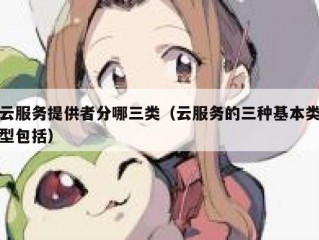 云服务提供者分哪三类（云服务的三种基本类型包括）