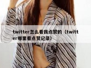 twitter怎么看我点赞的（twitter哪里看点赞记录）