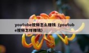 youtube视频怎么赚钱（youtube视频怎样赚钱）
