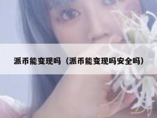 派币能变现吗（派币能变现吗安全吗）
