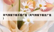 天气预报下载不看广告（天气预报下载无广告）