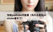 为啥youtube不能看（为什么现在youtube看不了）