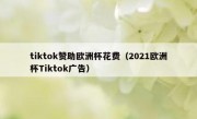 tiktok赞助欧洲杯花费（2021欧洲杯Tiktok广告）