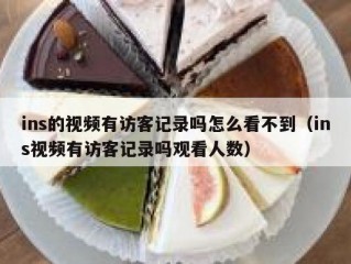 ins的视频有访客记录吗怎么看不到（ins视频有访客记录吗观看人数）