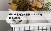 tiktok电商怎么发货（tiktok电商发货价格）