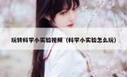 玩转科学小实验视频（科学小实验怎么玩）