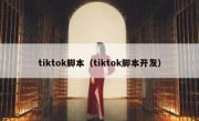 tiktok脚本（tiktok脚本开发）
