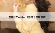 怎样上Twitter（怎样上法院信访）