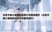 抖音外国小姐姐粉丝排行榜最新图片（抖音外国小姐姐粉丝排行榜最新图片）