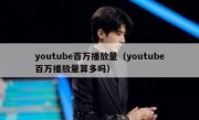 youtube百万播放量（youtube百万播放量算多吗）