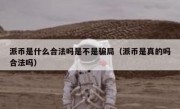 派币是什么合法吗是不是骗局（派币是真的吗合法吗）