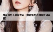 樱花锁怎么删除密码（樱花锁怎么删除密码设置）