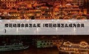 樱花动漫会员怎么买（樱花动漫怎么成为会员）