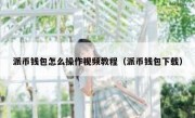 派币钱包怎么操作视频教程（派币钱包下载）