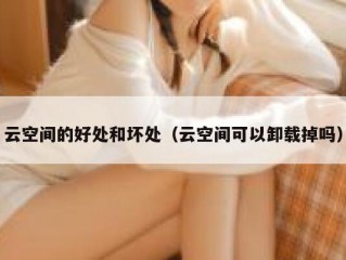 云空间的好处和坏处（云空间可以卸载掉吗）