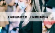 上海限行抓拍处罚（上海限行抓拍吗）