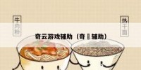 奇云游戏辅助（奇犽辅助）
