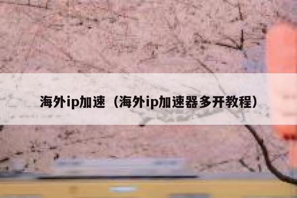 海外ip加速(海外ip加速器多开教程) 第1张 海外ip加速(海外ip加速器多开教程) 第1张