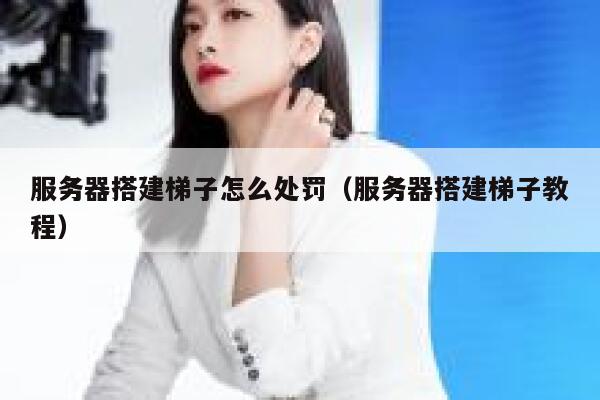 服务器搭建梯子怎么处罚(服务器搭建梯子教程) 第1张 服务器搭建梯子怎么处罚(服务器搭建梯子教程) 第1张