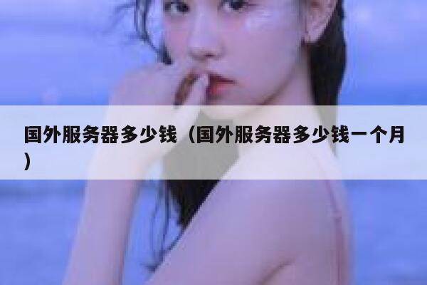国外服务器多少钱(国外服务器多少钱一个月) 第1张 国外服务器多少钱(国外服务器多少钱一个月) 第1张