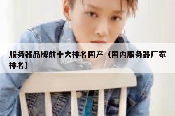 服务器品牌前十大排名国产（国内服务器厂家排名） 第1张