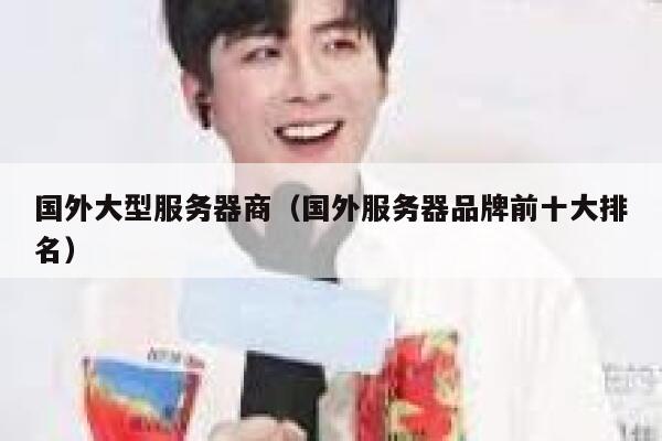 国外大型服务器商（国外服务器品牌前十大排名） 第1张