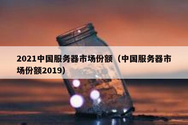 2021中国服务器市场份额（中国服务器市场份额2019） 第1张