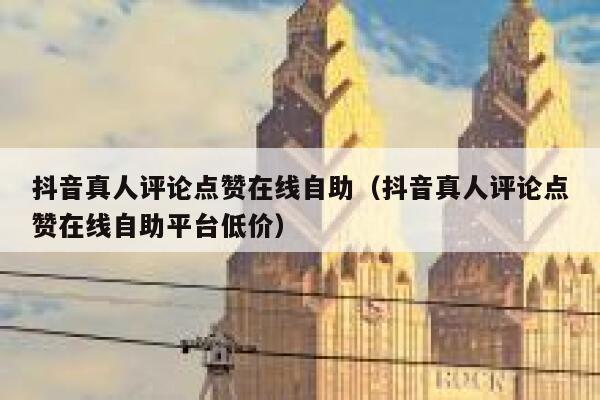 抖音真人评论点赞在线自助（抖音真人评论点赞在线自助平台低价） 第1张