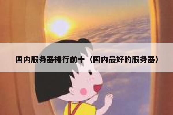 国内服务器排行前十（国内最好的服务器） 第1张
